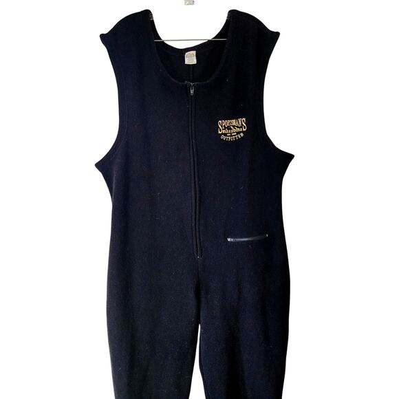 Sportsman's Warehouse Fleece One Piece Union Suit Outdoor Hunting Boot Straps XL - Picture 3 of 6